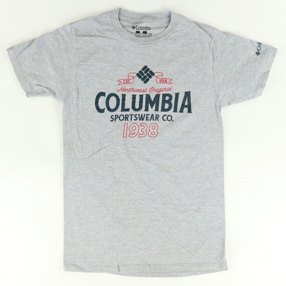 Columbia Sportswear Co. 1938 Solid T-Shirt Gray // Size: L
